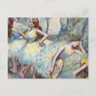 Degas Ballet Dancer Art Dancers Malerei Postkarte