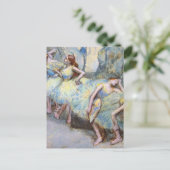 Degas Ballet Dancer Art Dancers Malerei Postkarte (Stehend Vorderseite)