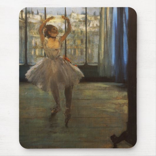 Degas Ballet Dancer Posing Mousepad (Vorne)