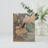 Degas - Ballet Dancers, 1877, Postkarte (Stehend Vorderseite)