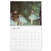 Degas Ballet Dancers Kalender (Mär 2027)