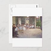 Degas Ballet Dancers Postkarte (Vorne/Hinten)