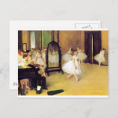 Degas Ballet Dancers Postkarte (Vorne/Hinten)