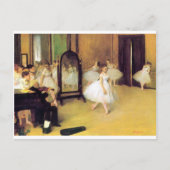 Degas Ballet Dancers Postkarte (Vorderseite)