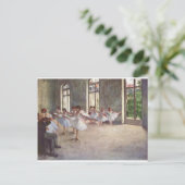 Degas Ballet Dancers Postkarte (Stehend Vorderseite)