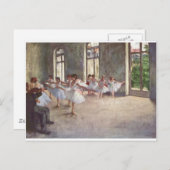 Degas Ballet Dancers Postkarte (Vorne/Hinten)