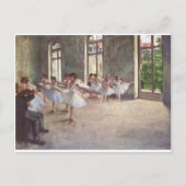 Degas Ballet Dancers Postkarte (Vorderseite)
