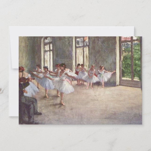 Degas Ballet-Probe (Vorderseite)