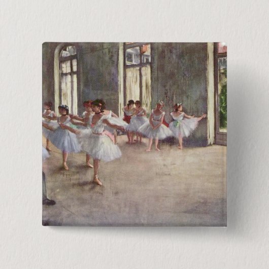 Degas Ballet-Probe Button (Vorderseite)