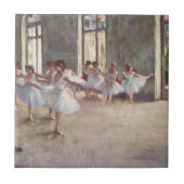 Degas Ballet-Probe Fliese (Vorderseite)