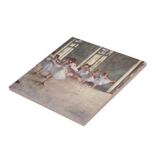 Degas Ballet-Probe Fliese (Seite)