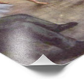 Degas Ballet-Probe Fotodruck (Ecke)