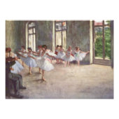 Degas Ballet-Probe Fotodruck (Vorne)
