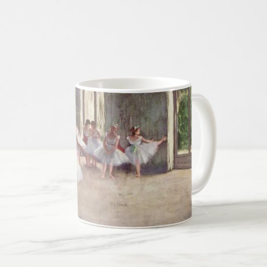 Degas Ballet-Probe Kaffeetasse (VorderseiteRechts)
