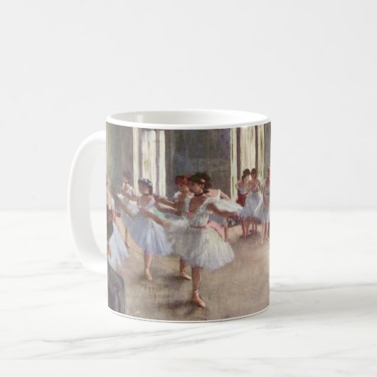 Degas Ballet-Probe Kaffeetasse (Vorderseite Links)