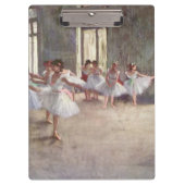 Degas Ballet-Probe Klemmbrett (Vorderseite)