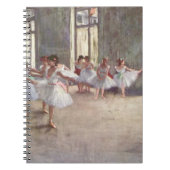 Degas Ballet-Probe Notizblock (Vorderseite)
