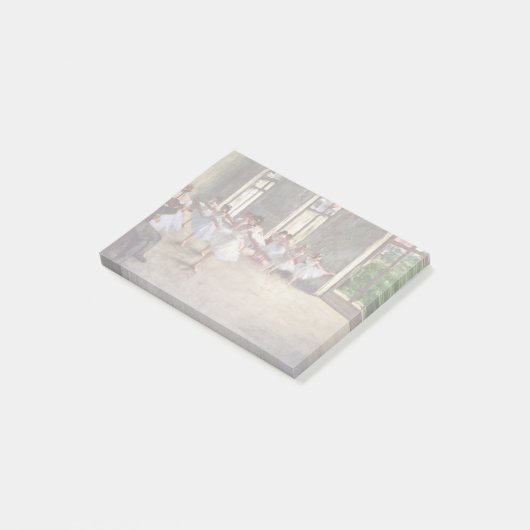 Degas Ballet-Probe Post-it Klebezettel (angewinkelt)