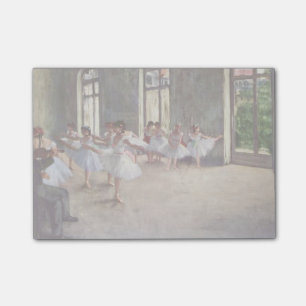 Degas Ballet-Probe Post-it Klebezettel