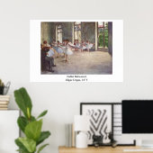 Degas Ballet-Probe Poster (Heimbüro)