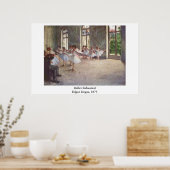 Degas Ballet-Probe Poster (Küche)