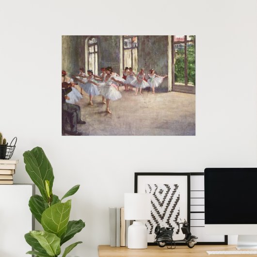 Degas Ballet-Probe Poster (Heimbüro)