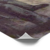 Degas Ballet-Probe Poster (Ecke)