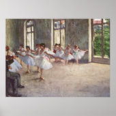 Degas Ballet-Probe Poster (Vorne)