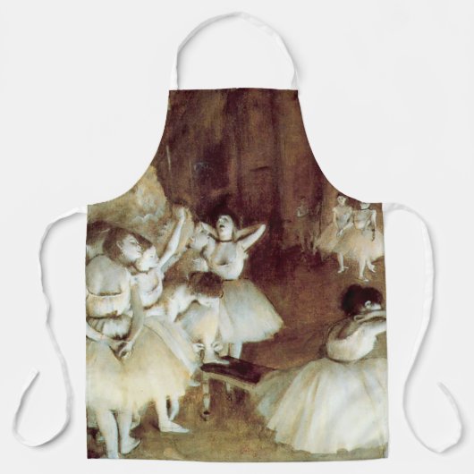 Degas Ballet-Probe Schürze (Vorderseite)