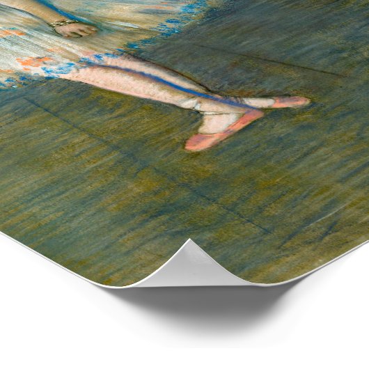 Degas Ballet Star Malerei Poster (Ecke)