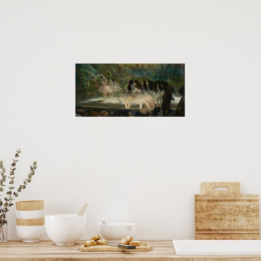 Degas - Ballett an der Pariser Oper Poster (Küche)