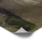 Degas - Ballettklasse Poster (Ecke)