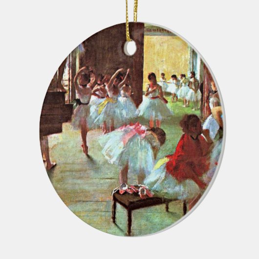 Degas - Ballettschule, Keramik Ornament (Links)