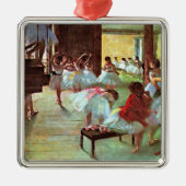 Degas - Ballettschule Ornament Aus Metall (Vorne)