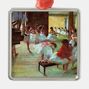 Degas - Ballettschule Ornament Aus Metall