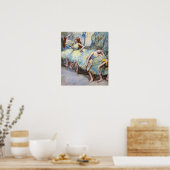 Degas - Balletttänzer im Jahr 1900 Poster (Küche)