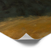 Degas - Besuch eines Museums Poster (Ecke)