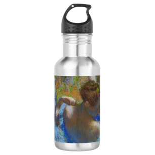 Degas Blaue Tänzerinnen Pastell-Feinbild Meisterwe Edelstahlflasche