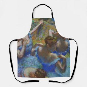 Degas Blaue Tänzerinnen Pastell-Feinbild Meisterwe Schürze