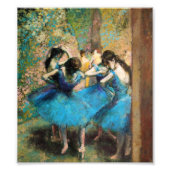 Degas Blue Dancers Fotodruck (Vorne)