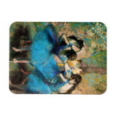 Degas Blue Dancers Magnet (Horizontal)