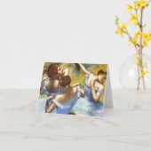 Degas Blue Dancers Note Card Karte (Gelbe Blume)
