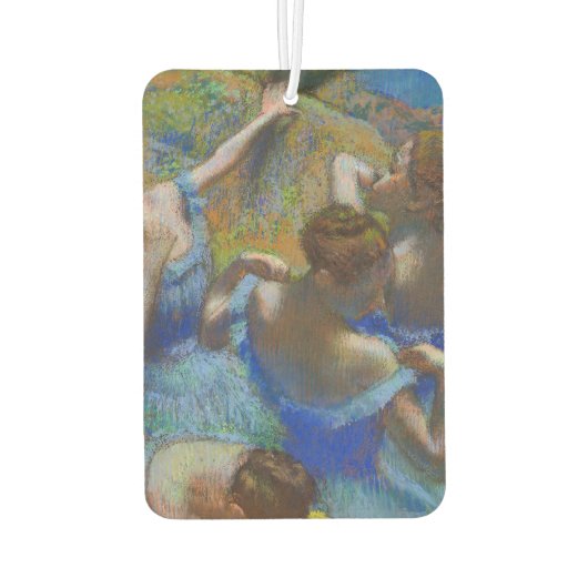 Degas Blue Dancers Pastel Fine Art Masterpiece Autolufterfrischer (Rückseite)