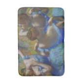 Degas Blue Dancers Pastel Fine Art Masterpiece Badematte (Vorderseite Vertikal)