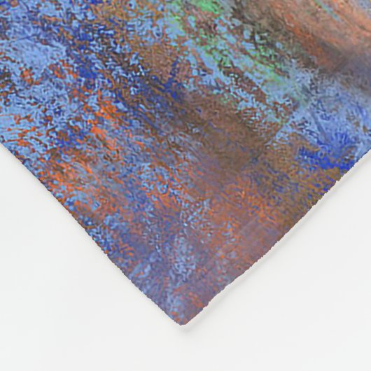 Degas Blue Dancers Pastel Fine Art Masterpiece Fleecedecke (Ecke)