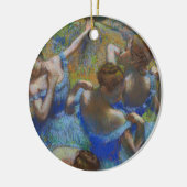 Degas Blue Dancers Pastel Fine Art Masterpiece Keramik Ornament (Links)