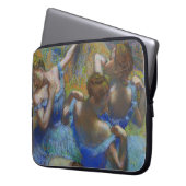 Degas Blue Dancers Pastel Fine Art Masterpiece Laptopschutzhülle (Vorderseite Links)