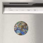 Degas Blue Dancers Pastel Fine Art Masterpiece Magnet (In Situ (Geschirrspüler))