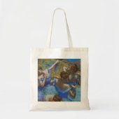 Degas Blue Dancers Pastel Fine Art Masterpiece Tragetasche (Vorne)