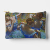 Degas Blue Dancers Pastel Fine Art Masterpiece Zubehörtasche (Vorderseite)
